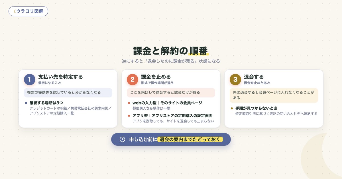 図解:課金と解約の順番