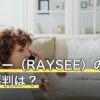 レイシー（RAYSEE）の口コミ・評判は？料金と初回無料の条件を解説【2026年8月】