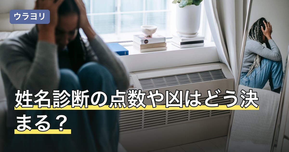 姓名診断の点数や凶はどう決まる？判定表示の仕組みと受け止め方